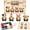 #E, variant on Jiapai Home 3D Beaded Gnome DIY Kit, Funny Mini 3D Beaded Gnome Craft Kit, DIY Handmade Bead Art Set for Beginners, Bead Embroidery Kit with Full Materials & Instructions (#D)