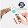 thumbnail image 2 of Cortauñas para mascotas, luces LED, cortauñas para gatos a prueba de sangre, cortauñas para perros de peluche Petgravity, 2 of 6