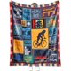 thumbnail image 1 of LHSHID Soft Bicycle Cycling Blanket for Couch Bed Cozy Fleece Flannel Bike Cycling Throw Blanket for Kids Adults Cycling Gifts for Men and Women 60x80in, 1 of 6