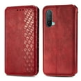 thumbnail image 3 of Case for OnePlus Nord CE 5G Flip Cover Wallet Flip Cover Magnetic Protective - Red, 3 of 5