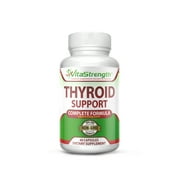 Premium Thyroid Support – Complete Formula to Help Improve Energy with Iodine, Bladderwrack, Kelp, B12 & More