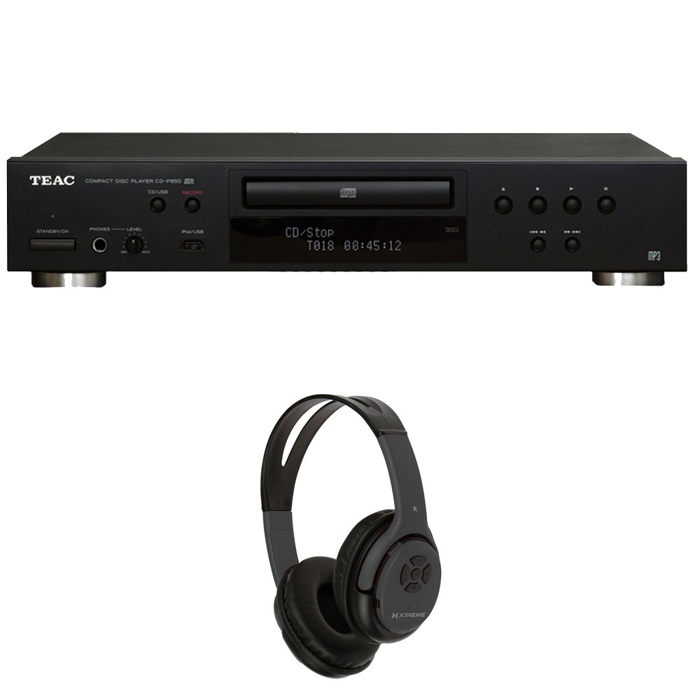 Teac CDP650B CD Player with USB and iPod Digital Interface (Black) w