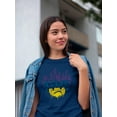thumbnail image 2 of Tired Of Being Sorry Melt Face Shaped T-Shirt Women -Image by Shutterstock, Female Small, 2 of 4