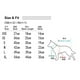 thumbnail image 4 of Zhuge Suéter de invierno para cachorros, con forro polar grueso, para perros (amarillo, S), 4 of 4