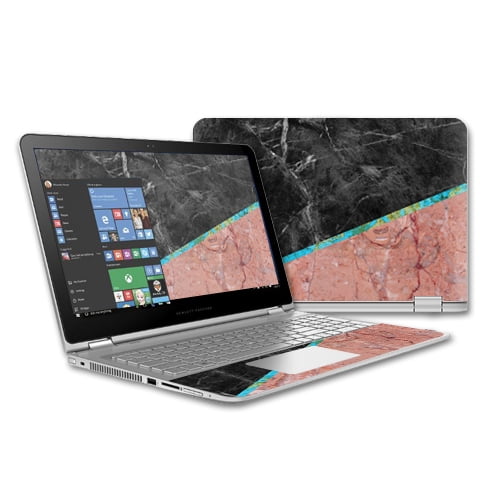 Skin For HP Envy x360 15 (2015) Laptop Cut Marble MightySkins