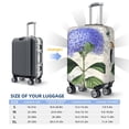 thumbnail image 6 of Haiem Vintage Flower Luggage Cover,Durable, Washable Suitcase Protector With Anti-Scratch Technology - Keep Your Luggage Looking New X-Large, 6 of 9