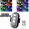 thumbnail image 4 of braveheart Led Motorcycle Car Light Strobe Wireless Remote Control Purp Le Yellow Motorcycle Led Car Motorcycle 1 lamp+controller, 4 of 6