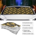 thumbnail image 5 of Disketp Windshield Sun Shade, Car Sun Shade For Front Window Cute Cartoon Bees Sunshades Sun Visor Protector Blocks Uv Rays Foldable, 5 of 9