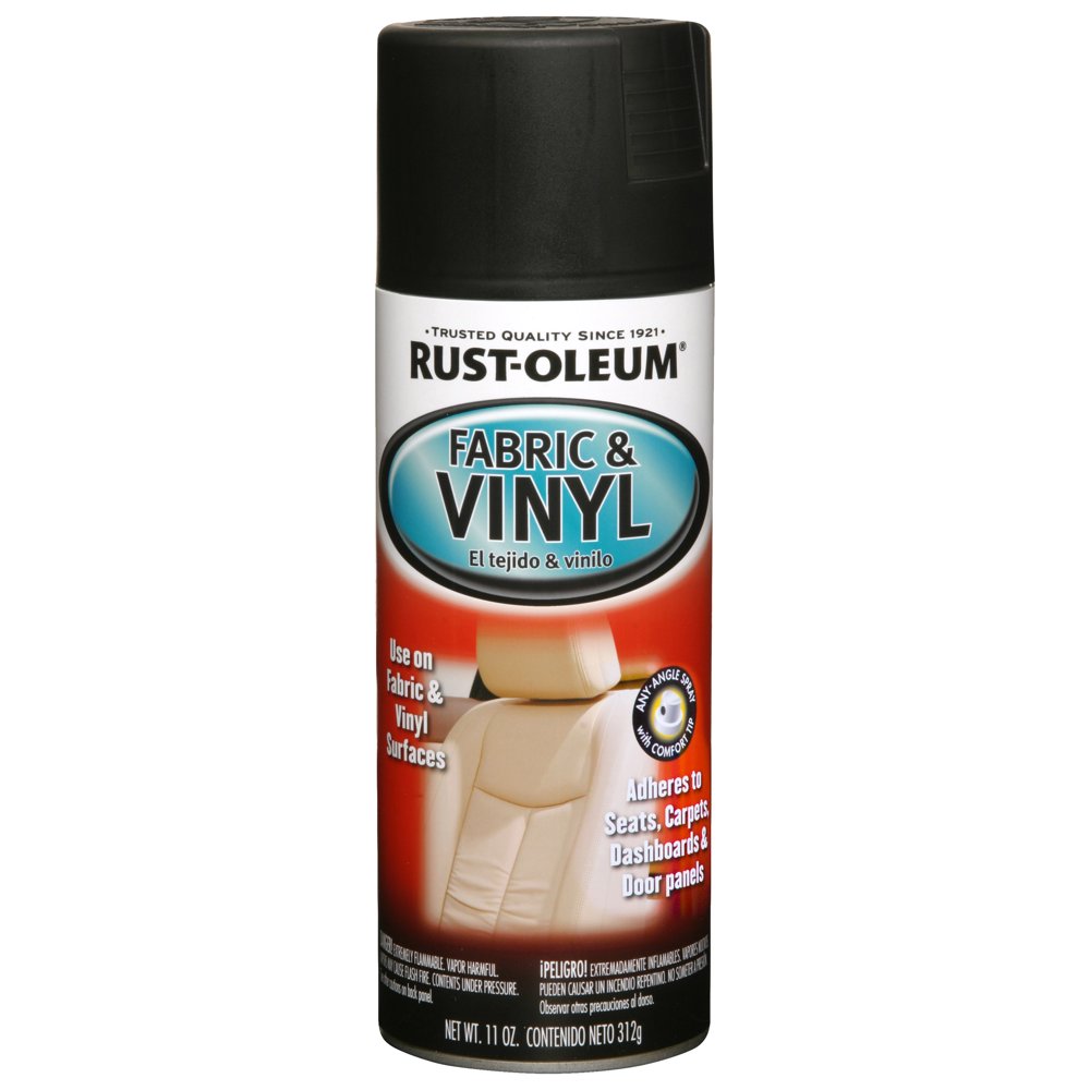 RustOleum Fabric & Vinyl, Flat Black