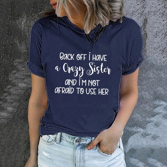 LSLJS Blouse à Manches Courtes pour Femmes, Motif Imprimé Amusant, Mode Décontractée Couleur Unie
