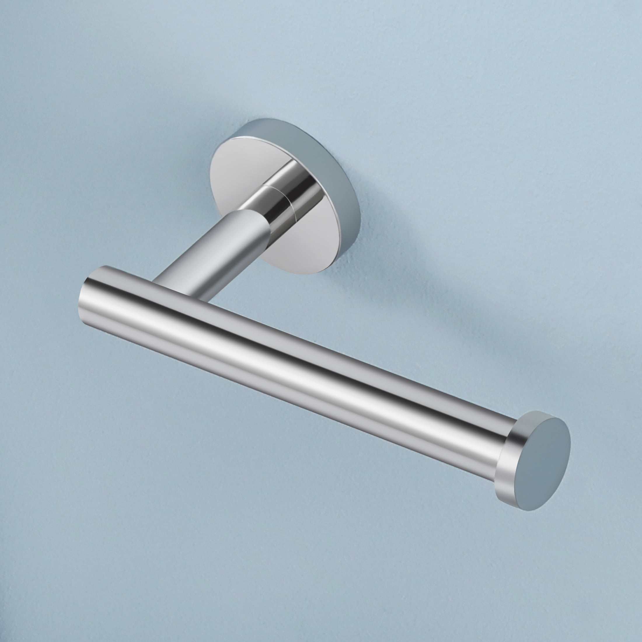 Polished Stainless Steel Wall Mounted Toilet Paper Holder