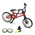 thumbnail image 1 of Mini Vélo Miniature pour Doigts, Jouet Modèle, Bicyclette BMX en Alliage Métallique avec Freins de Simulation Réalistes, Vélo de Course Miniature de Collection pour Enfants et Amateurs, Idée-Cadeau, 1 of 8
