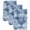 Navy, Blue, White, variant on Navy Blue Palm Leaves Kitchen Towels Set of 3, Summer Tropical Botanical Coastal Absorbent Dish Towels for Kitchen, Microfiber Hand Towel, Quick Drying Tea Towel for Cleaning Decorative Dishcloths