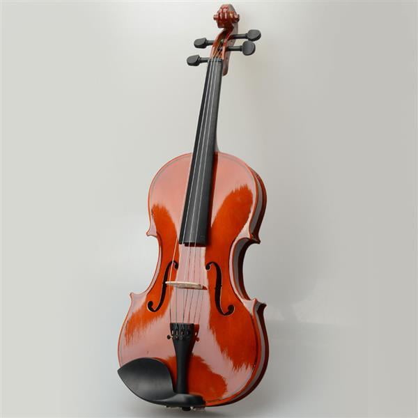 Alvantor 16" Acoustic Viola Set Natural Finish with Case Bow & Rosin Basswood Body Maple Top