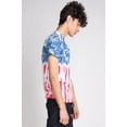 thumbnail image 3 of Flag Tie Dye Tee - Red White Blue Patriotic T-Shirt, 3 of 4