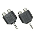 thumbnail image 3 of Adaptador 2 Jacks Hembra RCA a Plug 3.5mm Estéreo MRS AC110 MORRISON, 3 of 4