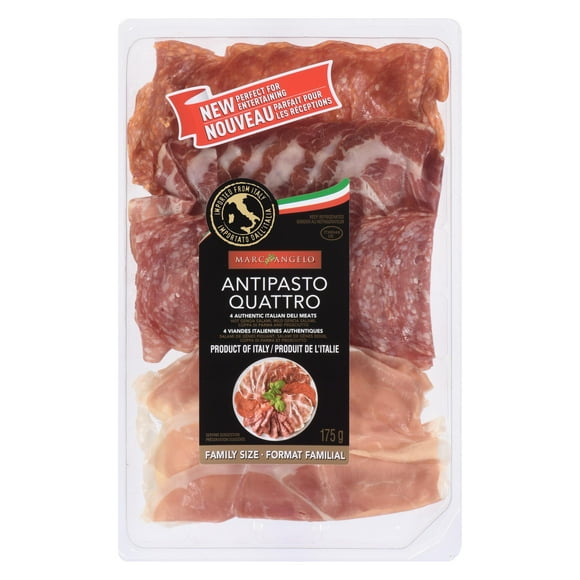 Marcangelo Antipasto Quattro, sliced, imported from Italy