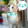 thumbnail image 5 of KAKOWELY Delicada corbata para perro, tejida a mano, collar decorativo para gato con diseño de flores, 5 of 5