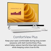 Dell 27 All-in-One Desktop EC27250 27 FHD Display Intel Core i5-1334U 16GB RAM 512GB NVMe SSD White