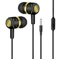 thumbnail image 2 of Dsscvnef Wired Headset Earphones with Microphone 35mm In-Ear Earbuds Compatible for Android Smartphones Laptops Gaming MP3 Walkman, 2 of 8
