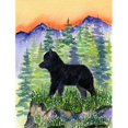 thumbnail image 1 of Drapeau Schipperke Toile - Taille de la Maison&44; 28 x 40 Po., 1 of 1