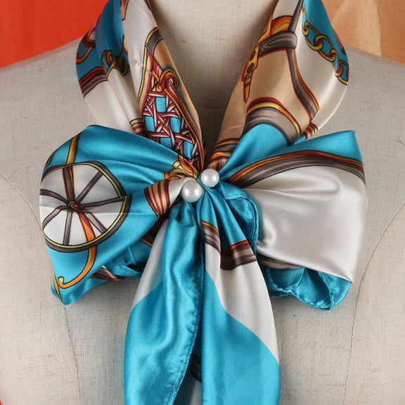 OUNONA Stylish Alloy Scarf and Brooch Pins for Silk Scarves, Ideal Accessories for Weddings, Formal Events, and Special Occasions