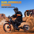 thumbnail image 6 of TieTie Electric Dirt Bike for Adults/Teens,3000W Peak Brushless Mid-Motor,52V 24Ah Battery,52mph Max Speed, 60mi Range,Off-Road Use Only,Age 14+, 6 of 10
