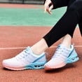 thumbnail image 5 of Women's Sneakers Breathable Mesh Lace Up Sneakers Casual Comfort Running Shoes Lightweight Athletic Footwear, 5 of 5
