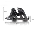thumbnail image 3 of EeaseMX 2 portabotellas de fibra de carbono para bicicleta de montaña, de liberación rápida, color negro, 3 of 8