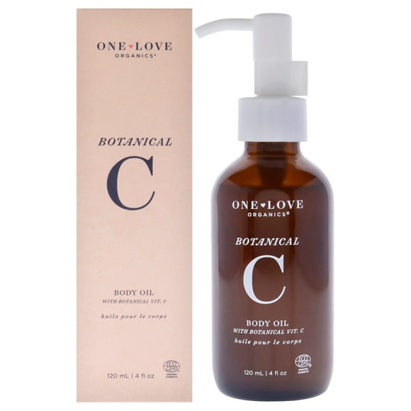 Botanical C Body Oil by One Love Organics for WoMale - 4 oz Oil