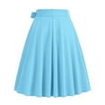 thumbnail image 4 of Baqcunre Skirts for Women Women's Tulle Skirt Ruffle Multilayer Mesh A Line Tier Tutu Prom Wedding Long Tulle Skirts Maxi Skirt Maxi Skirts for Women Blue L(Hot), 4 of 4