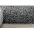 thumbnail image 6 of Well Woven Elle Basics Emerson Modern Shag Geometric Dark Grey 6'7" x 9'6" Area Rug, 6 of 9