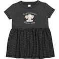 thumbnail image 3 of Inktastic My Great Grandpa Loves Me Elephant Girls Baby Dress, 3 of 5