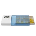 thumbnail image 3 of Organizador de pastillas XianweiShao Pastillero electrónico azul dos piezas, 3 of 5