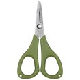 thumbnail image 1 of Tijeras de pesca para línea trenzada, cortador de línea de pesca de agua salada y agua dulce, tijeras dentadas de pesca con función de retractor o anillo dividido, 1 of 5
