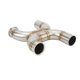 thumbnail image 4 of Tubo De Escape Medio, Tubo De Escape Medio Tubo De 1 Mm De Espesor Tecnología De Hidroformado Para Modificación De Motocicleta Reemplazo Para Bonneville Bobber ANGGREK Exhaust Mid Pipe, 4 of 8
