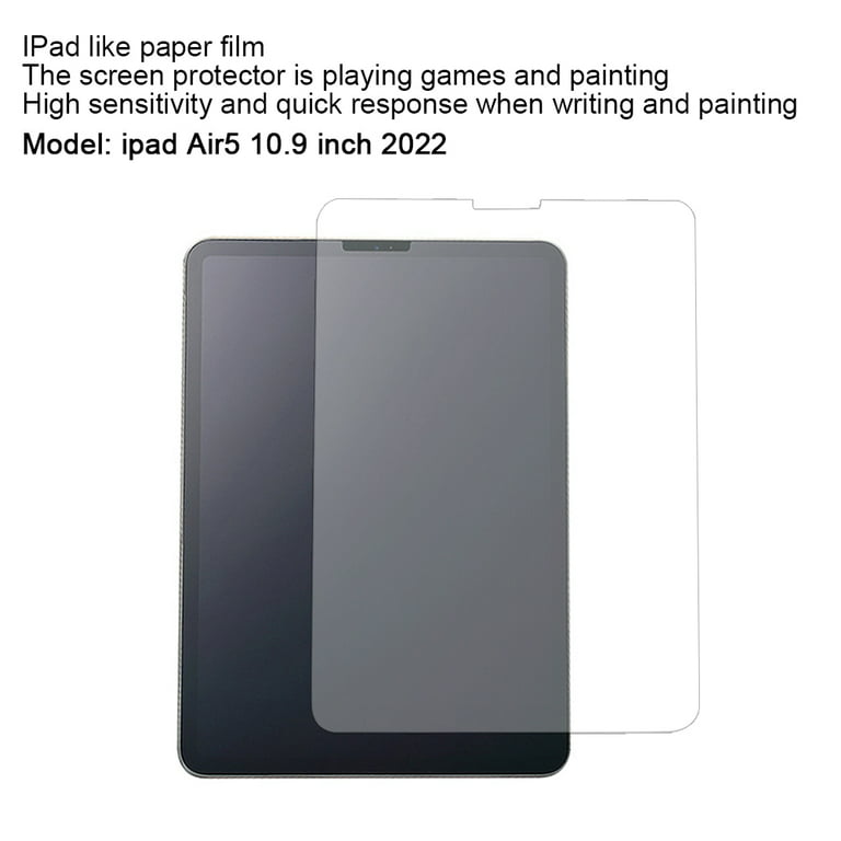 Like Paper Magnetic Screen Protector for iPad, Easy Installation, Reusable， ipad Air5 10.9 inches/2022 