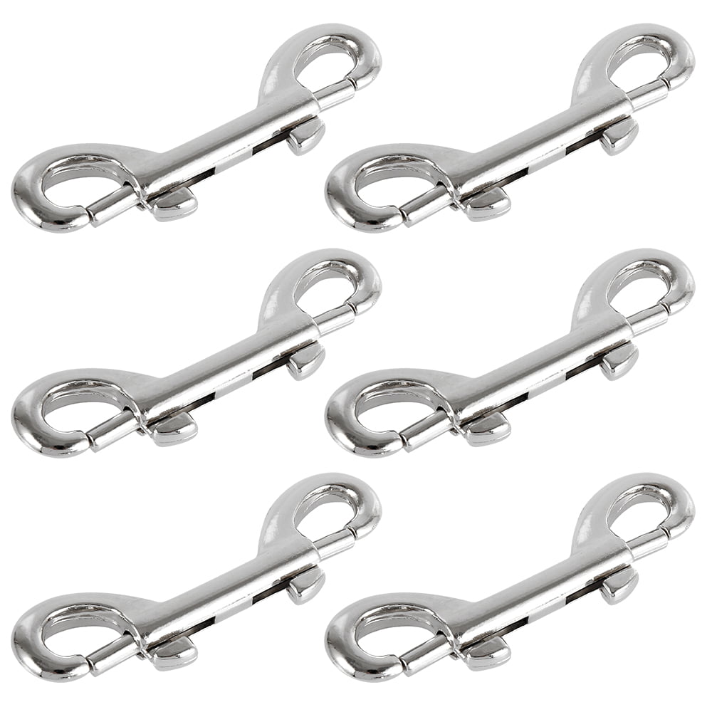 4x Scuba Dive Double Ended Snap Bolt Clip Buckle 316 Stainless Steel 