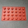 thumbnail image 4 of maskred Chocolate Mold Kitchen 24 Grid Baking Mould Cake Handmade Making Tray Mousse Jelly Sugarcraft Bakeware Color Random, 4 of 6