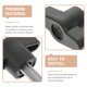 thumbnail image 3 of FENGGUIQU 10Ud Tornillos Con Pomo Z Shaped Negros Para Muebles Resistentes Plastico Acero Inox, 3 of 6