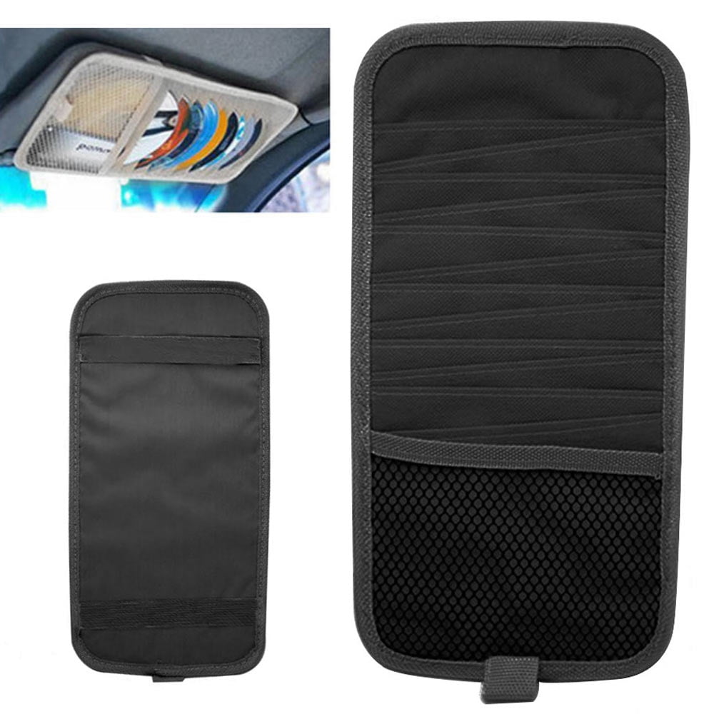 12 Disc Slot Storage Sun Visor CD DVD Holder Card Case Bag Auto Car