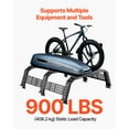 thumbnail image 5 of VEVOR Overland Truck Bed Rack, 54.3-68.3 in Width, Adjustable Overland Bed Cargo Rack with Sidebar and 900 lbs Static Load Capacity, Heavy Duty Steel, Compatible with Full Size and Mid-Size Trucks, 5 of 10
