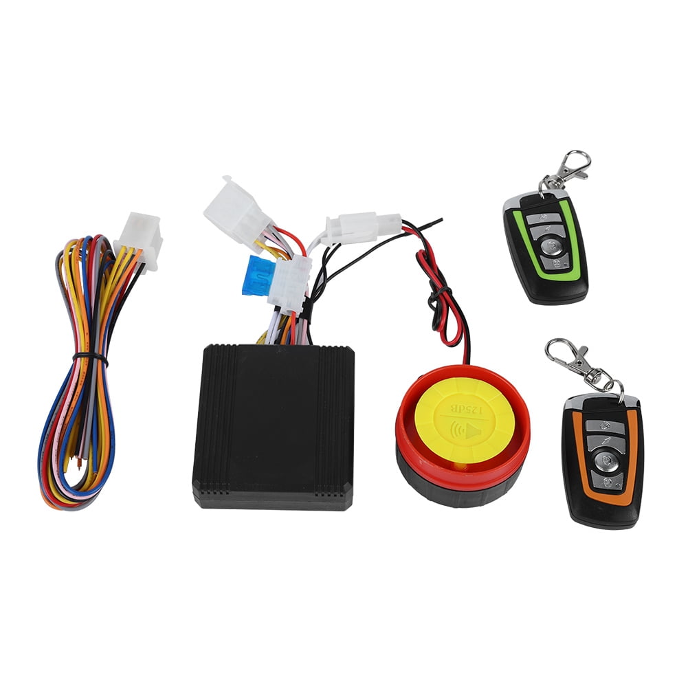 Motorcycle Bike Anti-theft Security Alarm System Engine Start Remote Control NEW 