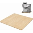 thumbnail image 1 of Bandeja deslizante de bambú para cafetera, bandeja para electrodomésticos de cocina con almohadillas de silicona antideslizantes, 1 of 5