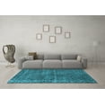 thumbnail image 3 of Ahgly Company Indoor Rectangle Persian Light Blue Bohemian Area Rugs, 8' x 10', 3 of 4