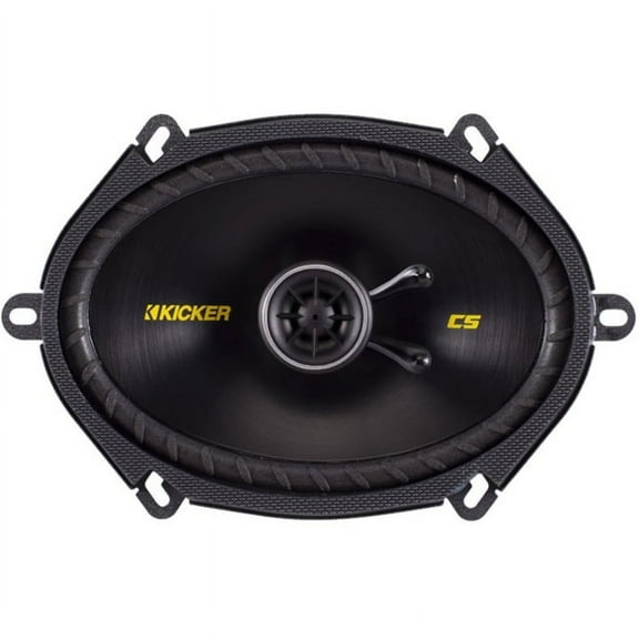 2) New Kicker 40CS684 6x8" 225W 2 Way Car Coaxial Speakers Stereo Audio CS684