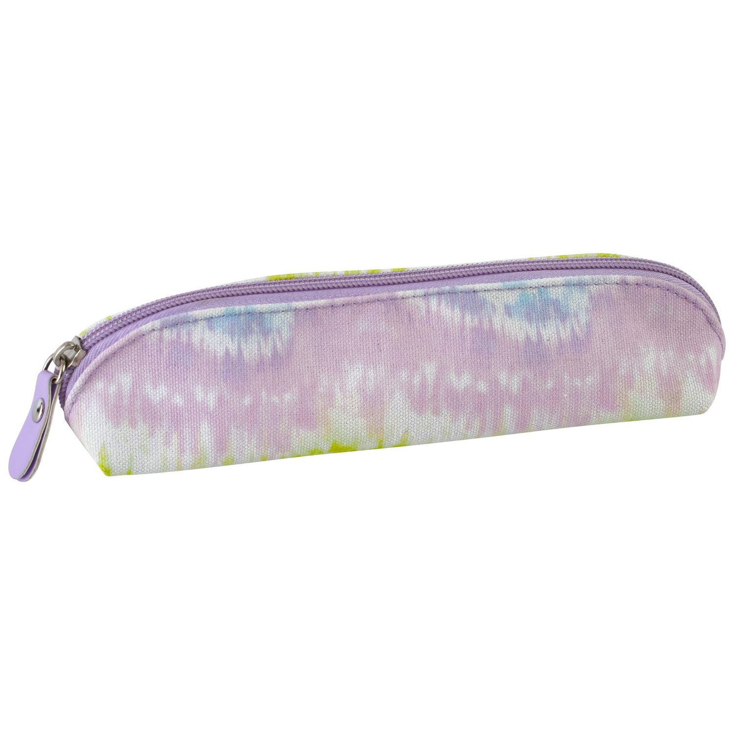 Merangue Canvas Pencil Pouch, Pastel Tie-Dye, 6 Pack