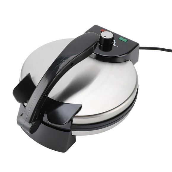 Electric Crepe Maker, Anti Stick Knob Temperature Control Roti Maker Machine 10in Fast Heating for Kitchen
