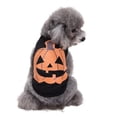 thumbnail image 7 of 2Pcs Halloween Dog Shirt ,Spooky Pumpkin Print Pet Vest T-Shirt, Soft Breathable Sleeveless Costume For Small Medium Dogs Cats Puppy Party Outfit, 7 of 7