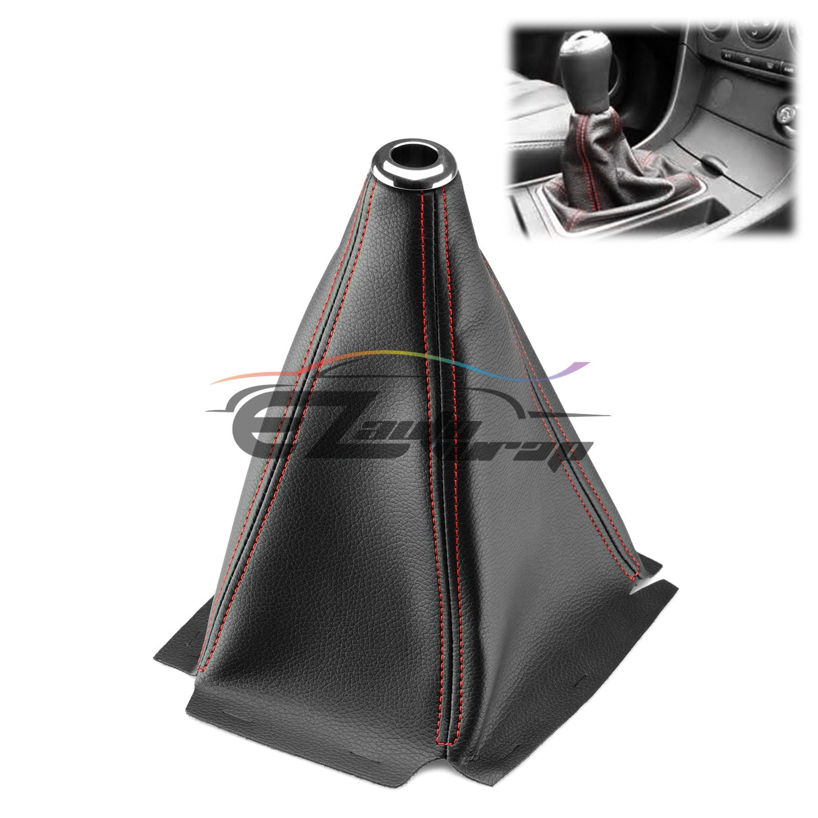 Red PVC Shift Boot for Manual Automatic Car/Auto Gear Shift Knob Cover MT/AT Universal Type Red PVC Shift Boot for Manual Automatic Car/Auto Gear Shift Knob Cover MT/AT Universal Type